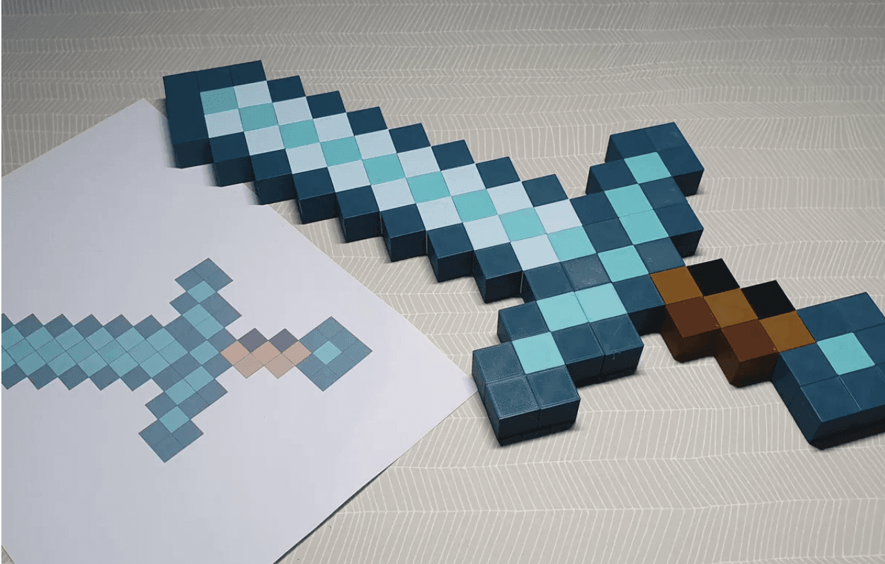 Minecraft Diamond Sword